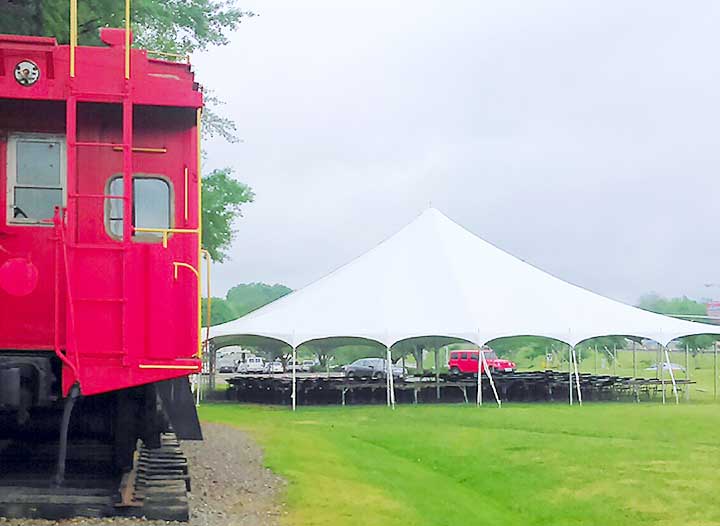 White Color Tent